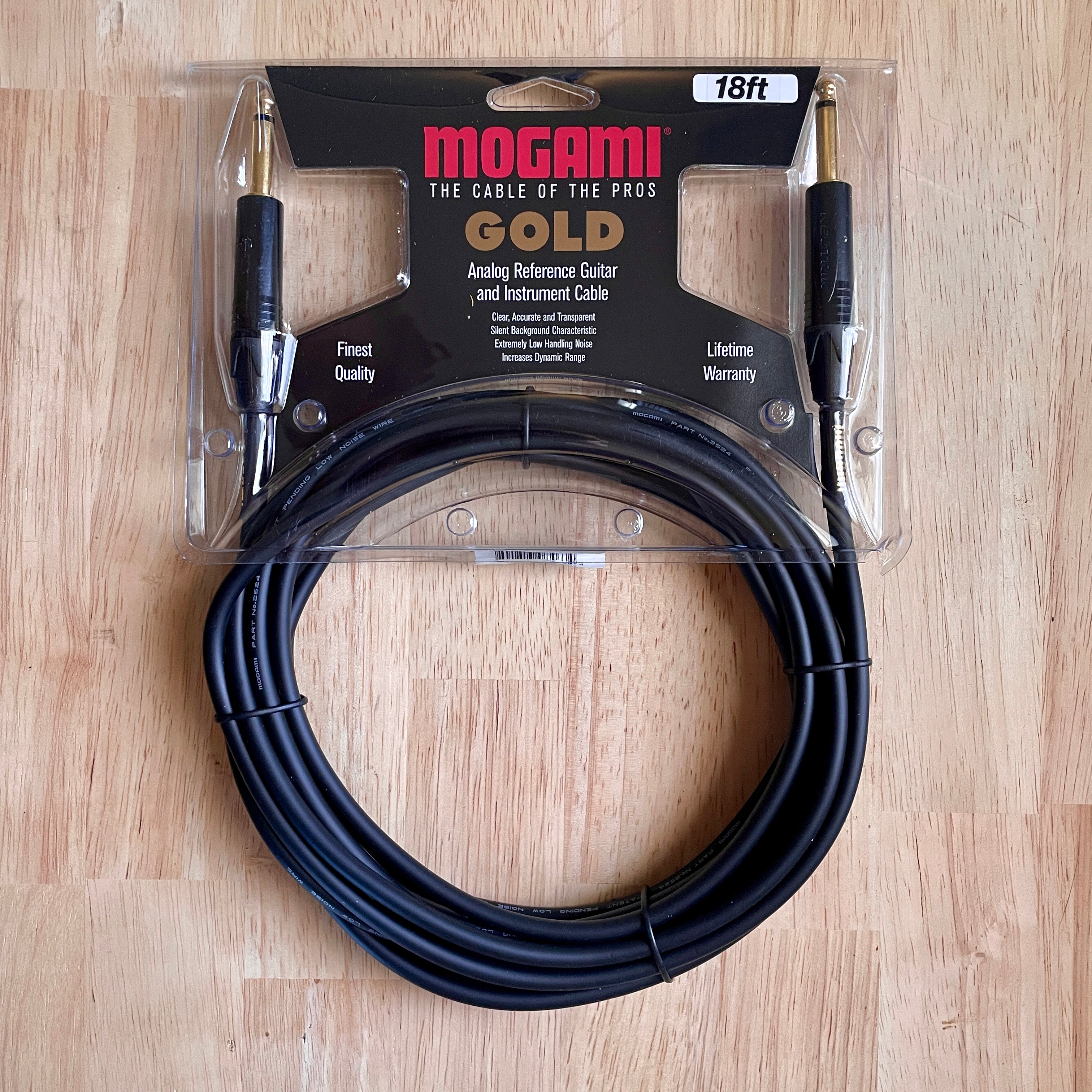 Mogami Gold 18 Instrument Cable