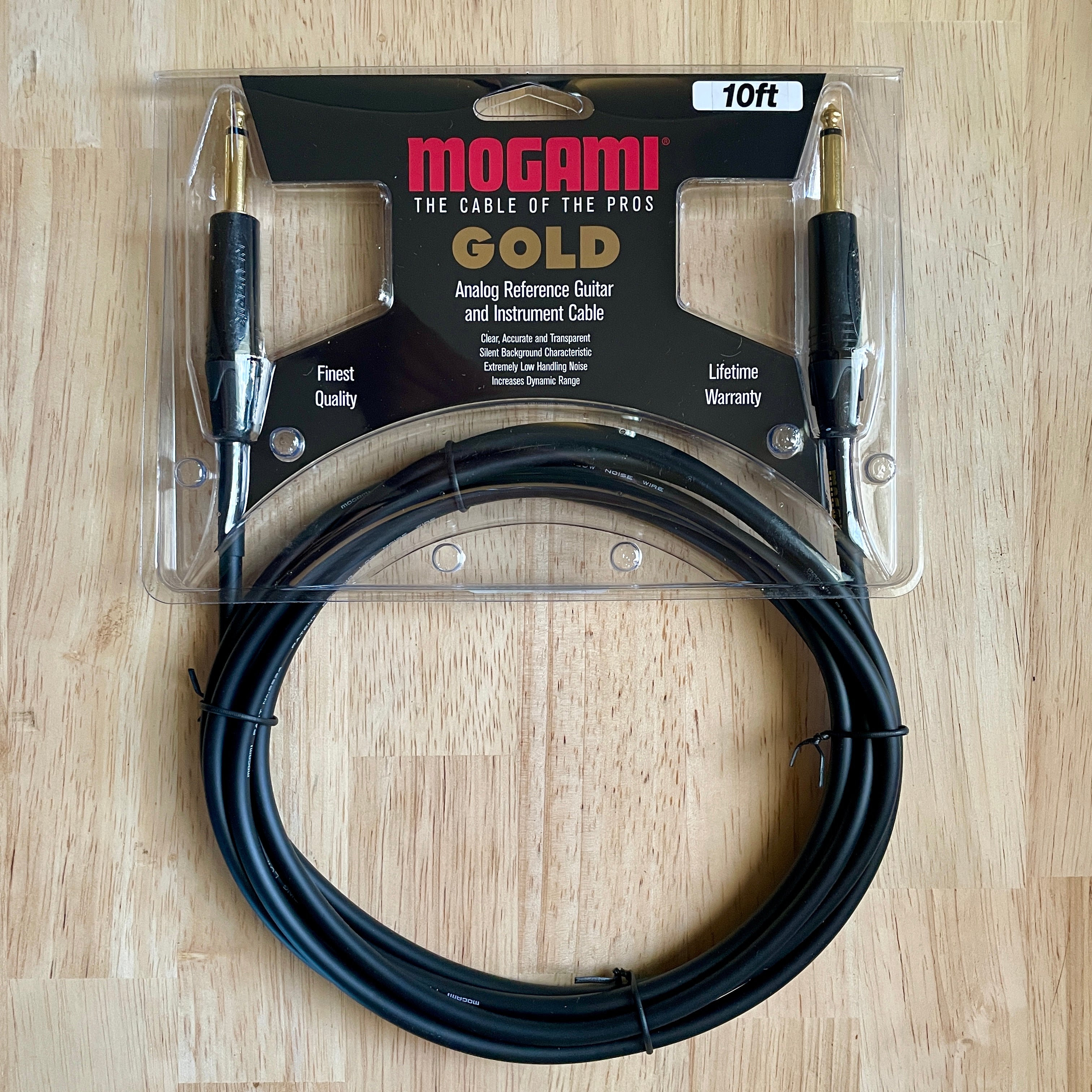 Mogami Gold 10 Instrument Cable