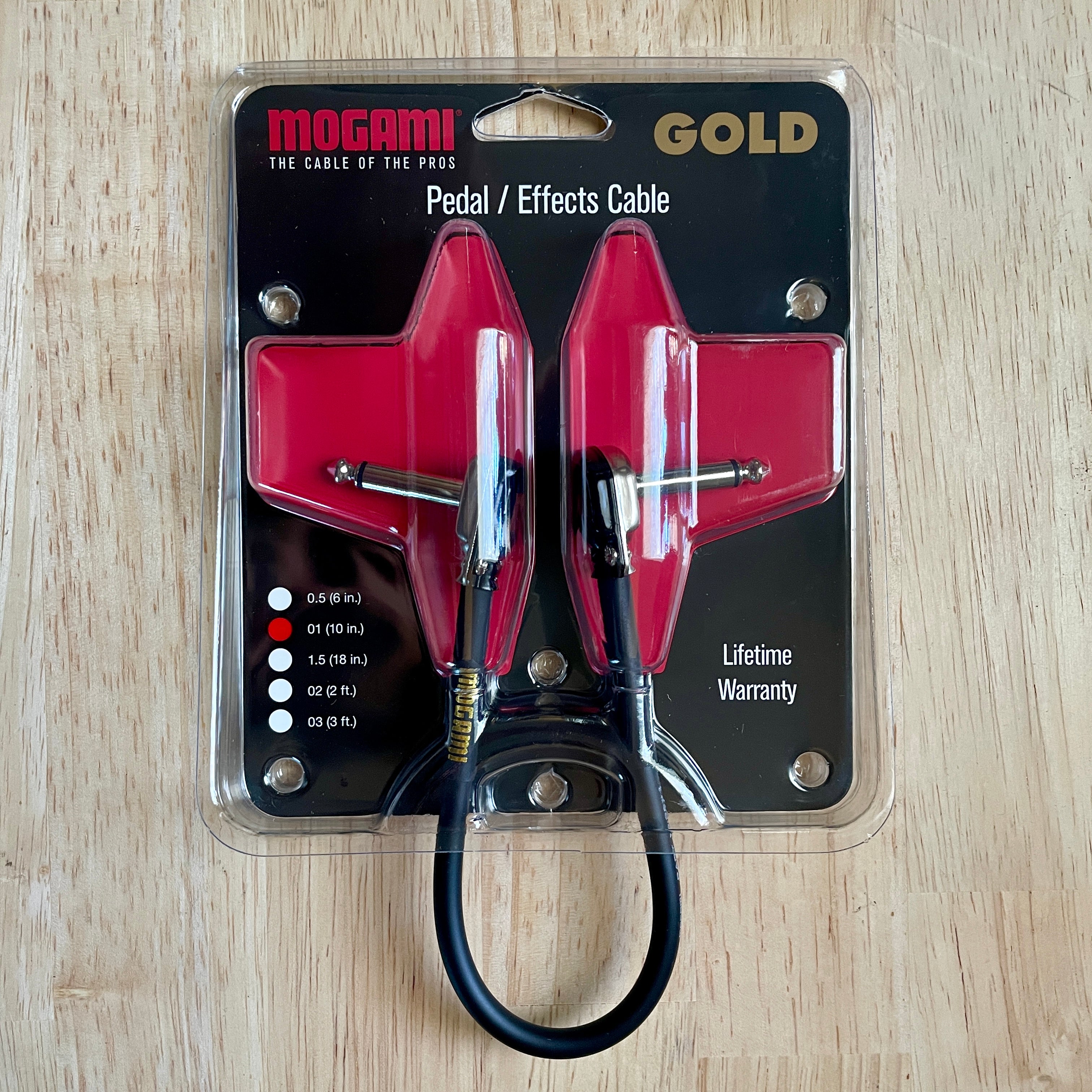 Mogami Gold PRR 1.0 Pancake Cable