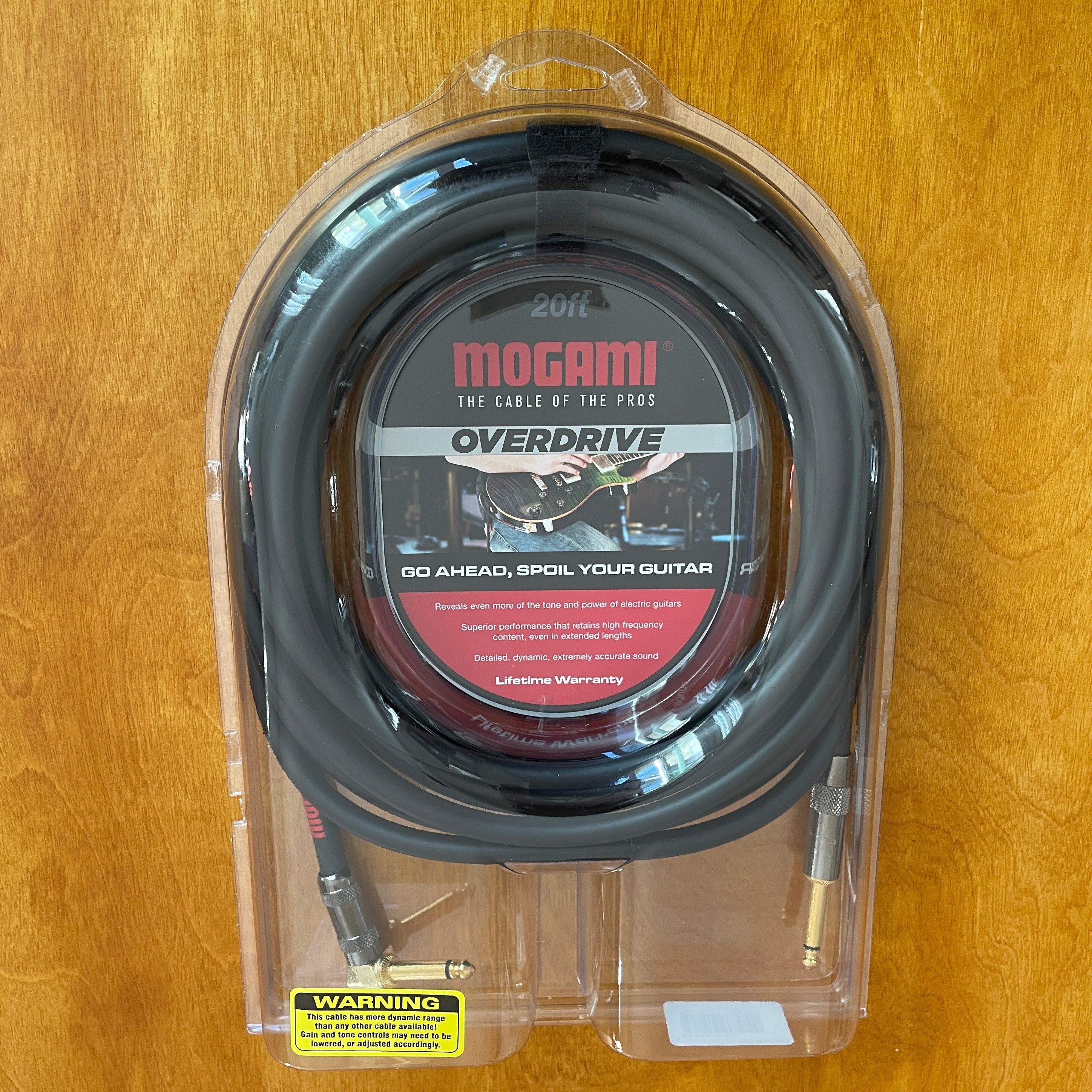 Mogami Overdrive 20R Instrument Cable