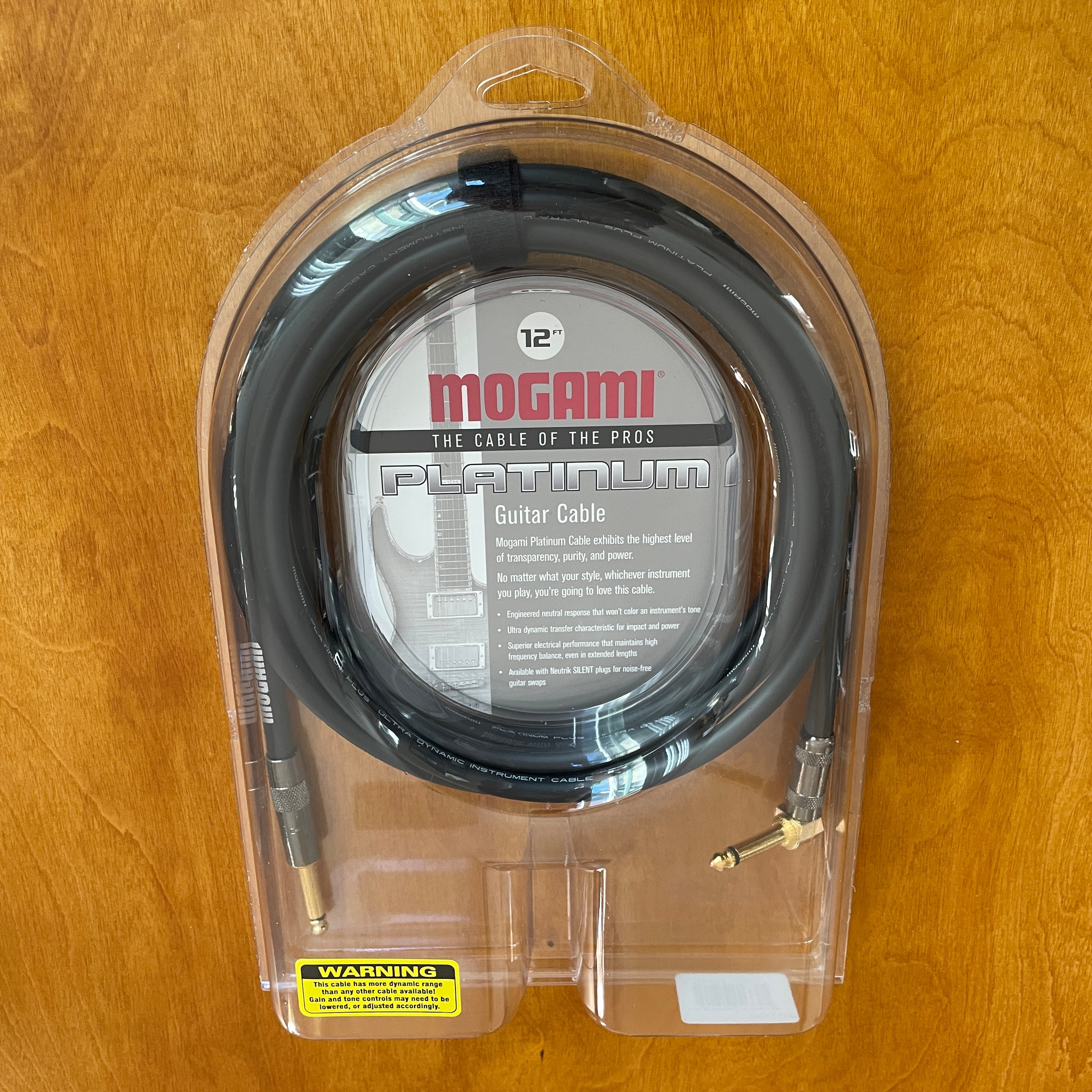 Mogami Platinum 12R Instrument Cable