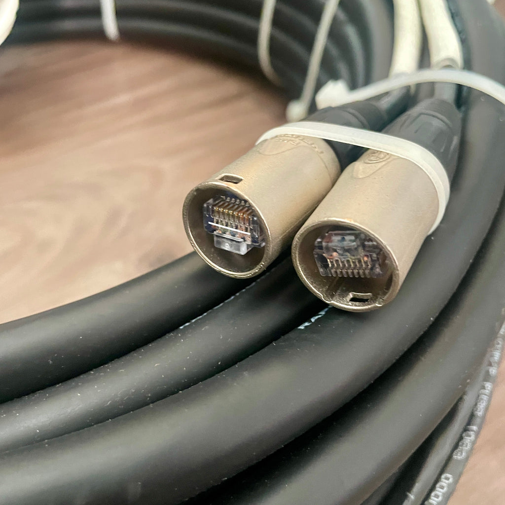 ProCo DCAT62X-100NN 100' Dual Cat6 Ethercon Cable