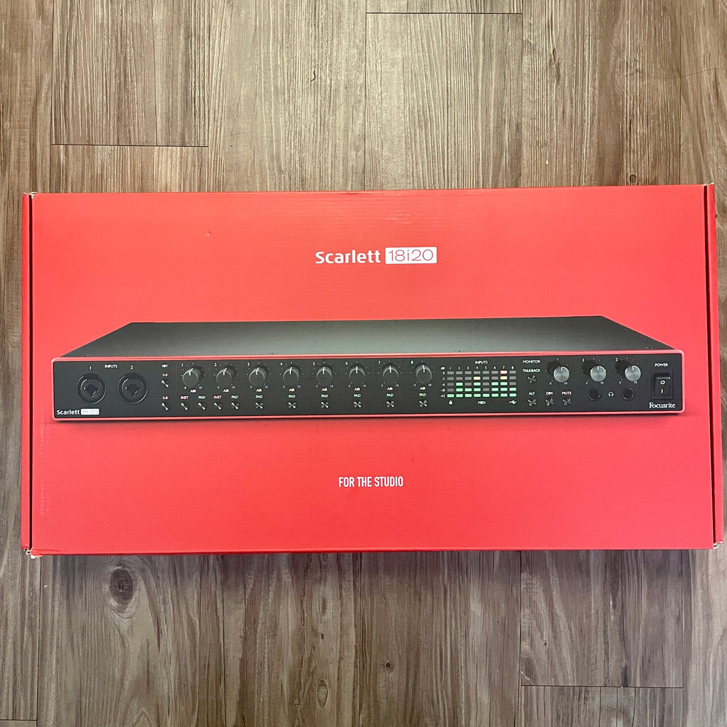Focusrite Scarlett 18i20 Gen 3 USB Interface