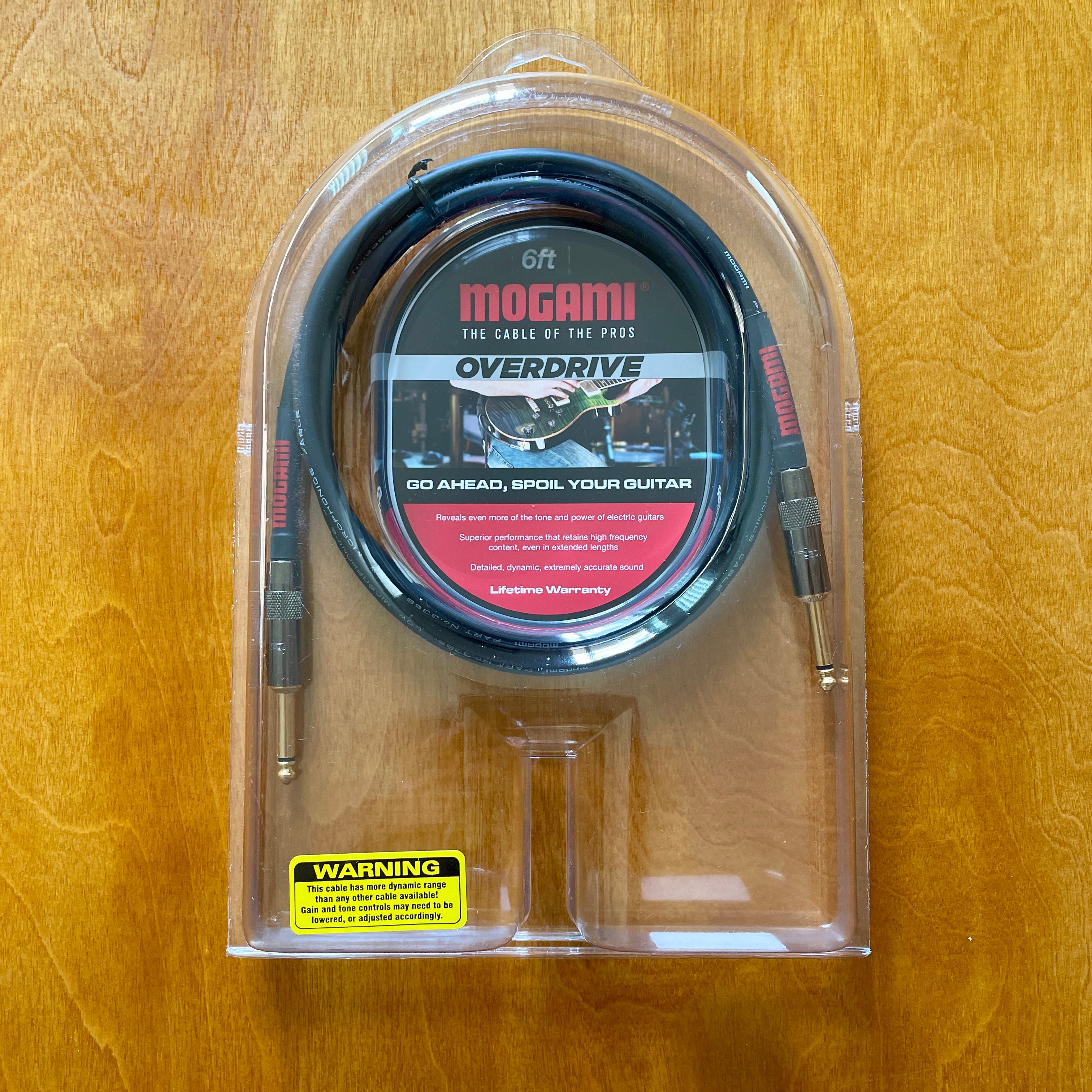Mogami Overdrive 6 Instrument Cable