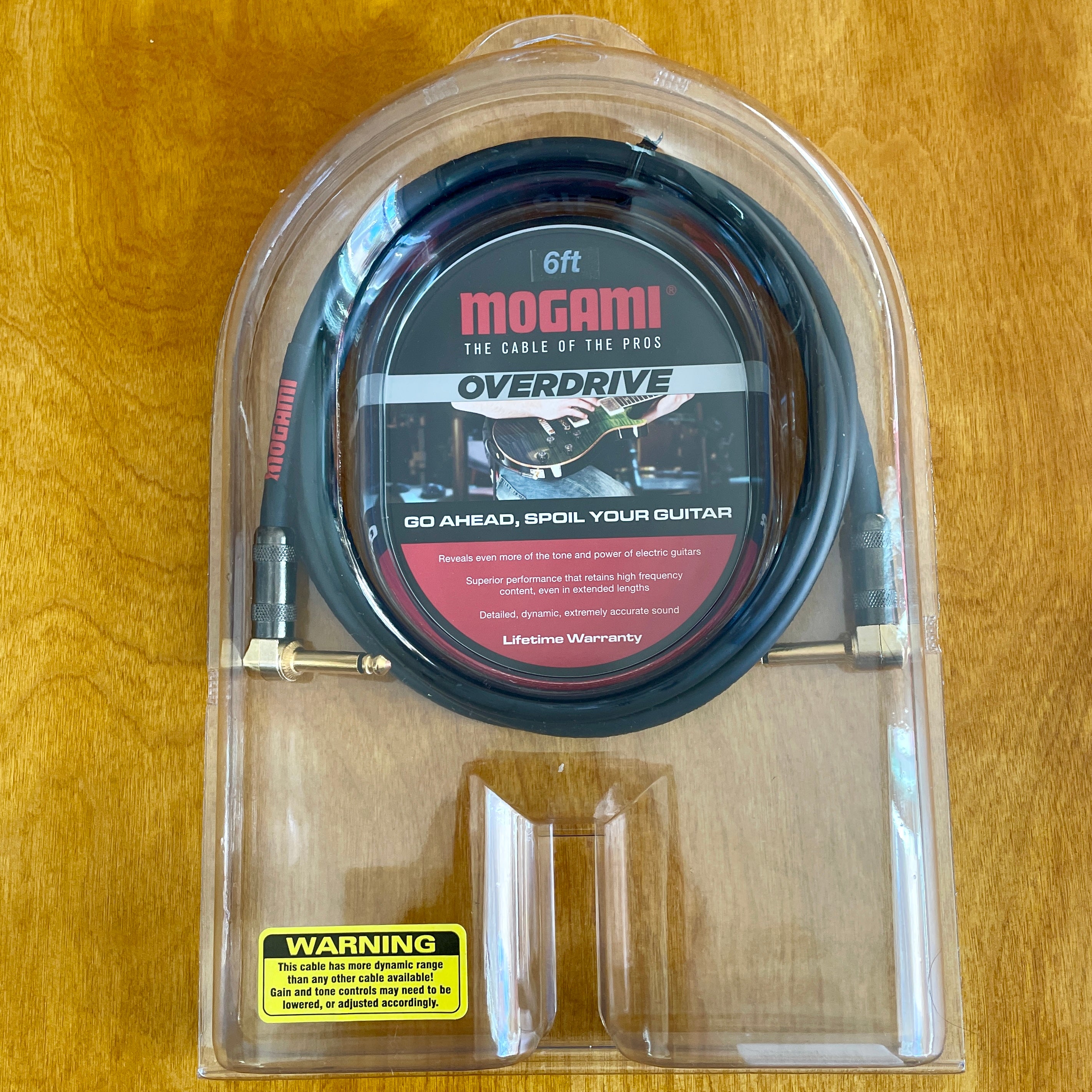 Mogami Overdrive 6RR Instrument Cable