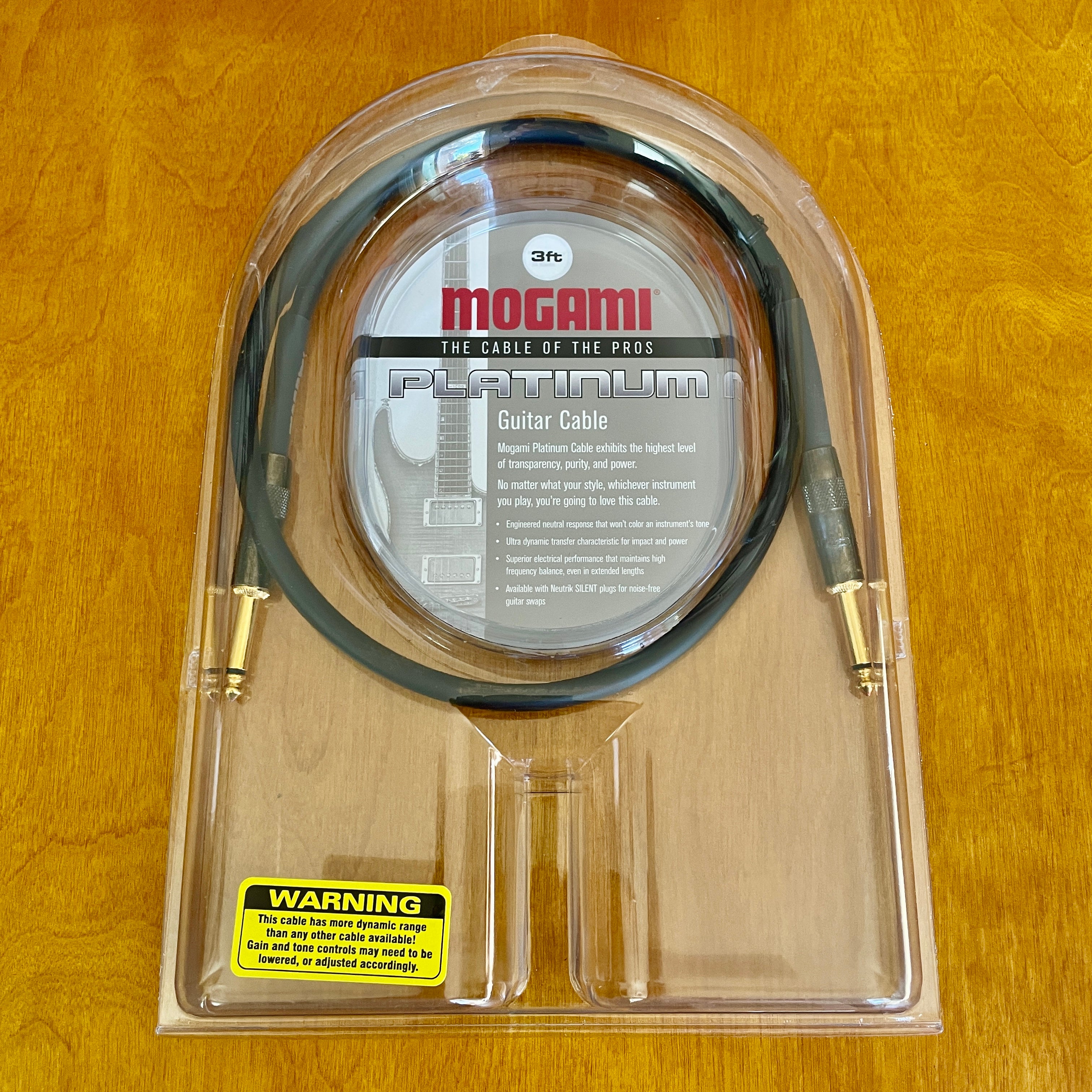 Mogami Platinum 3 Instrument Cable