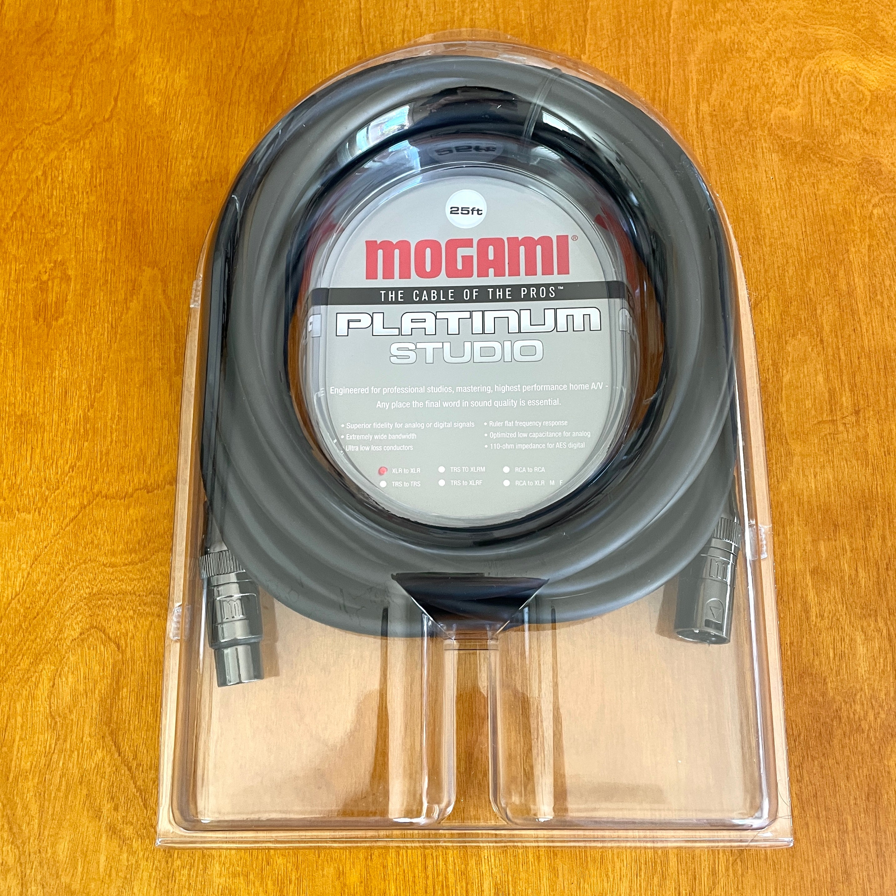 Mogami Platinum Studio 25 XLR Cable