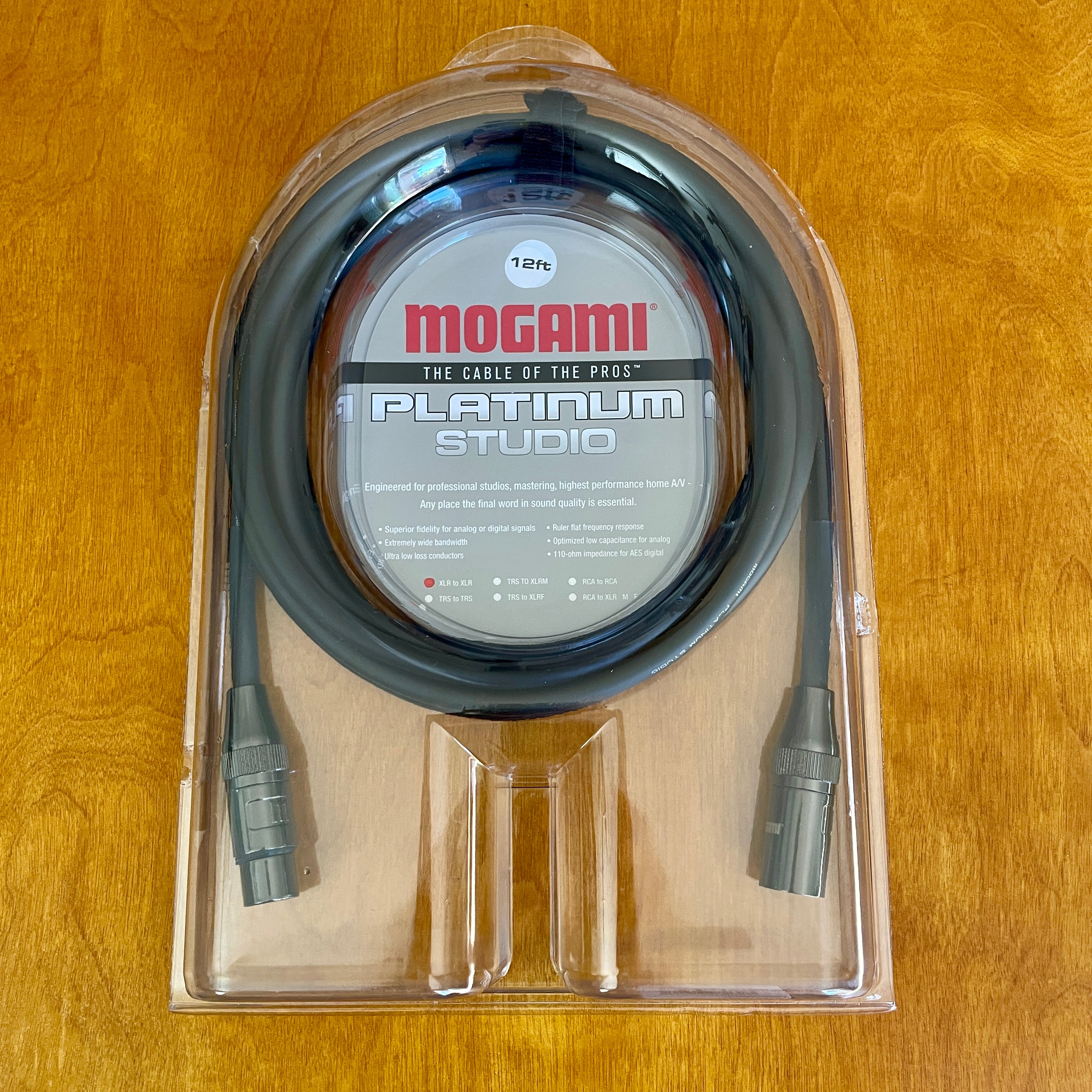 Mogami Platinum Studio 12 XLR Cable