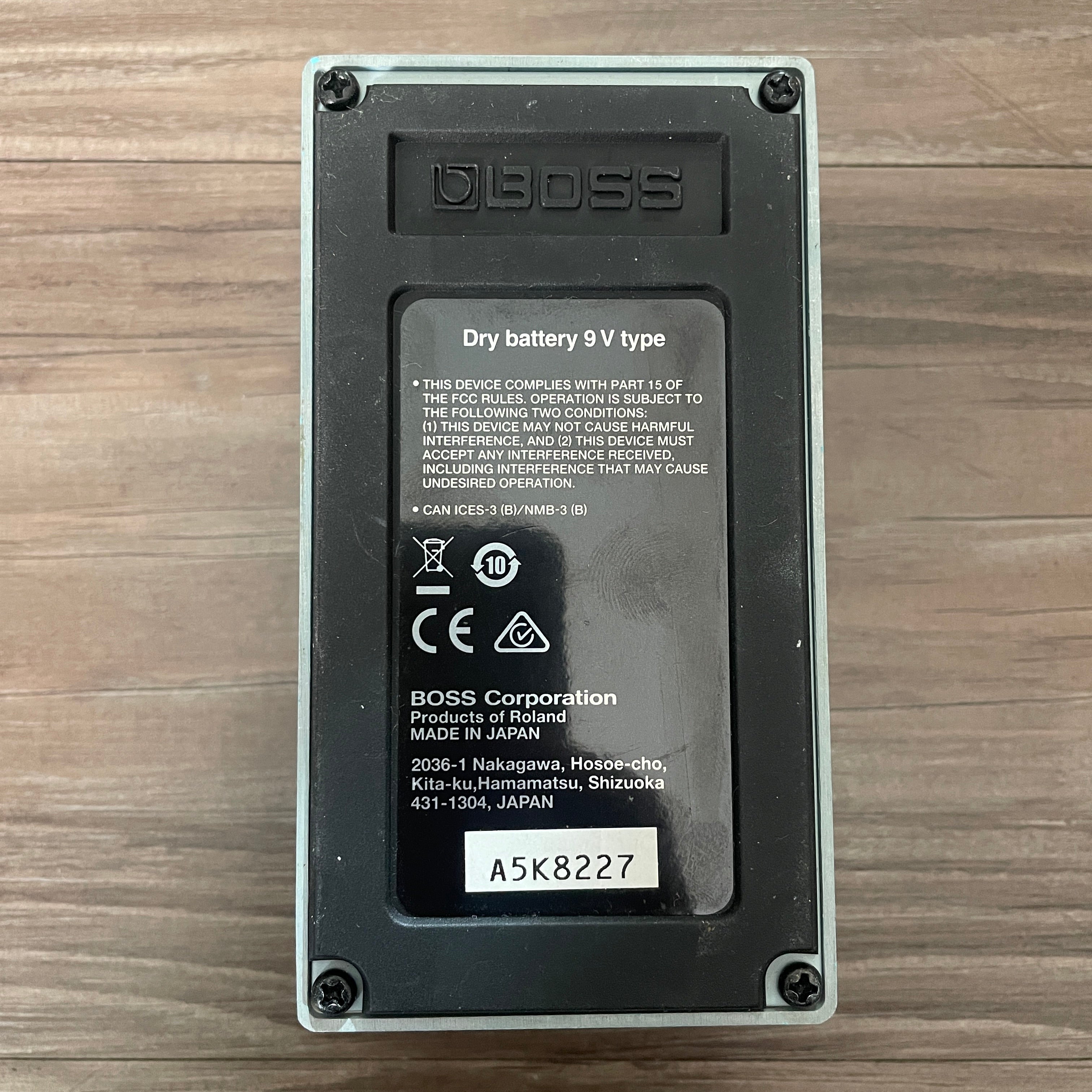 Boss CE-2W Waza Craft Chorus